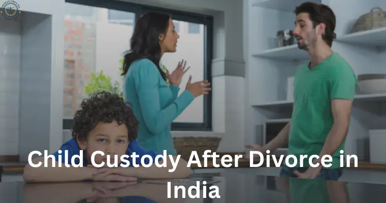 child custody after divorce in india