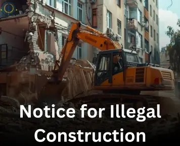 Notice for Illegal Construction