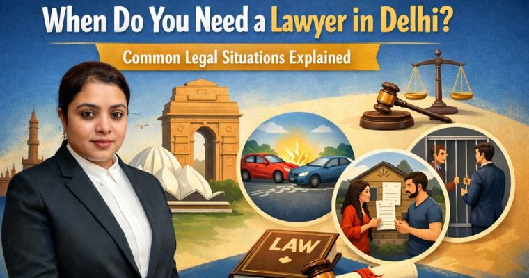 When Do You Need a Lawyer in Delhi? Common Legal Situations Explained